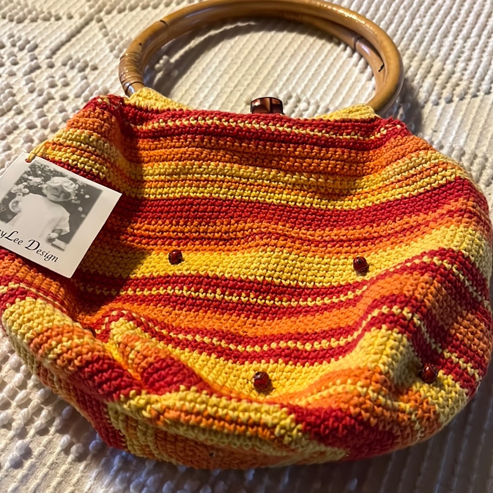 DayLee Design children’s bag. Crocheted with bamboo